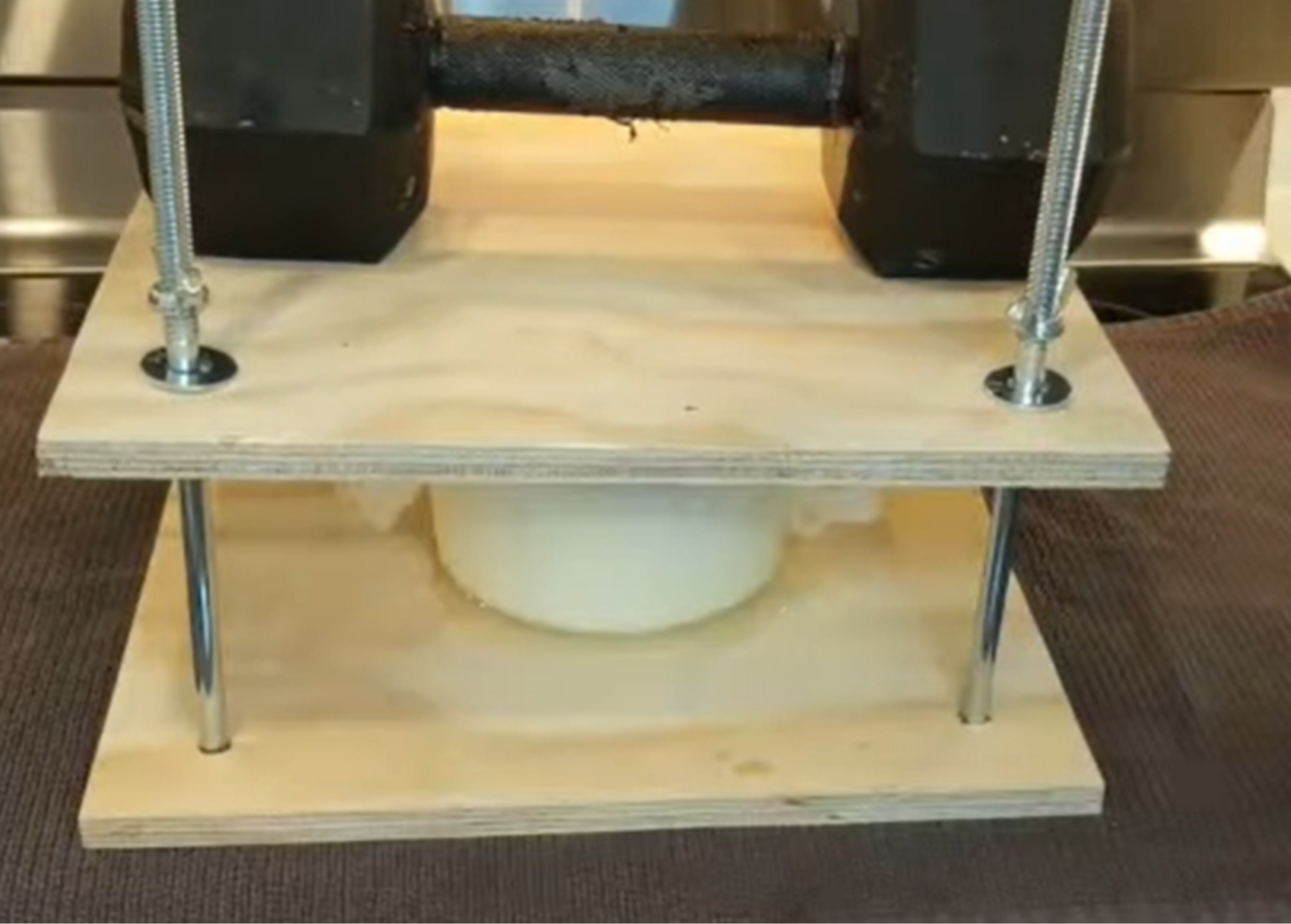 How to make a Cheese Press at Home!